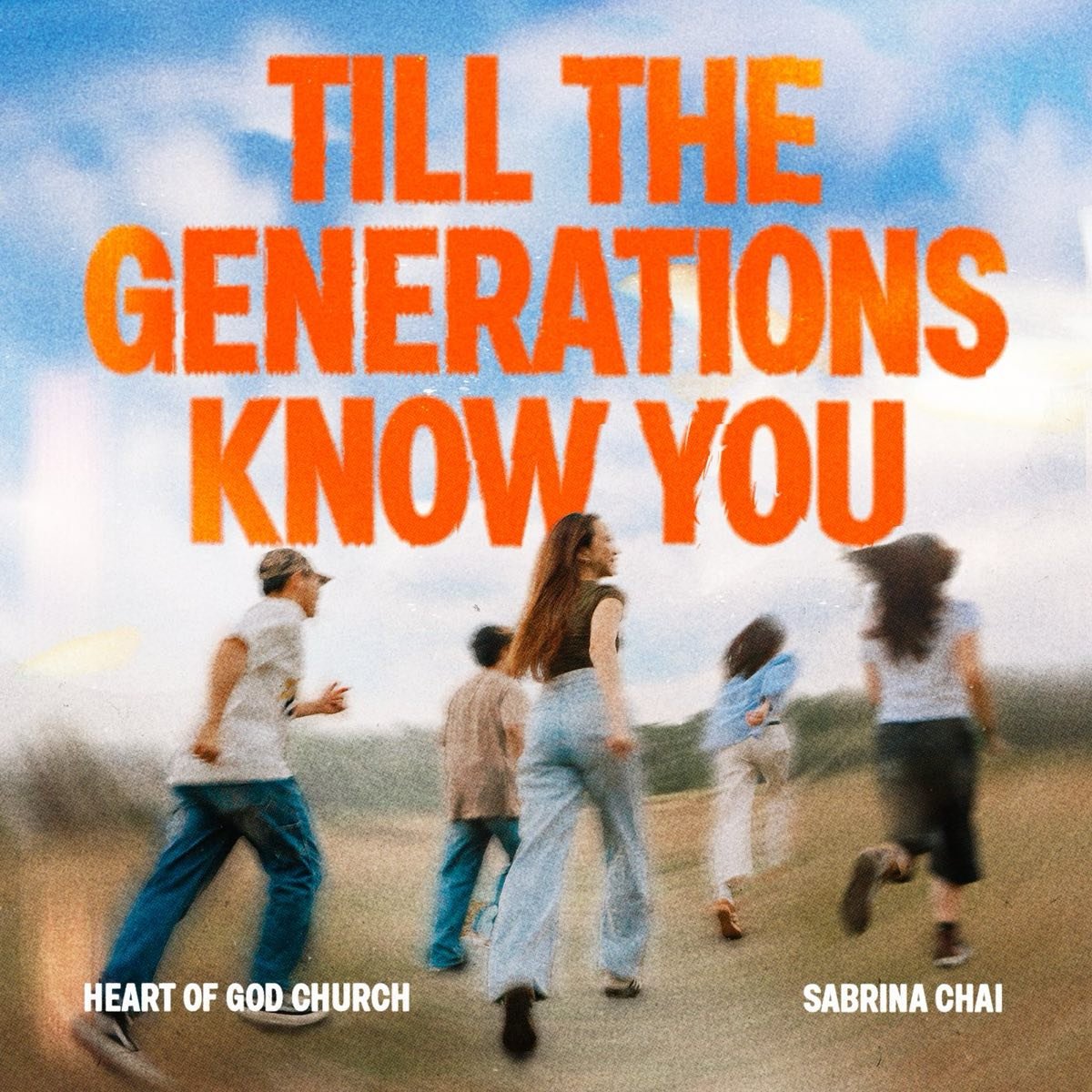 Till the Generations Know You by Heart of God Church official song cover, featuring worship leader Sabrina Chai - a group of friends running together