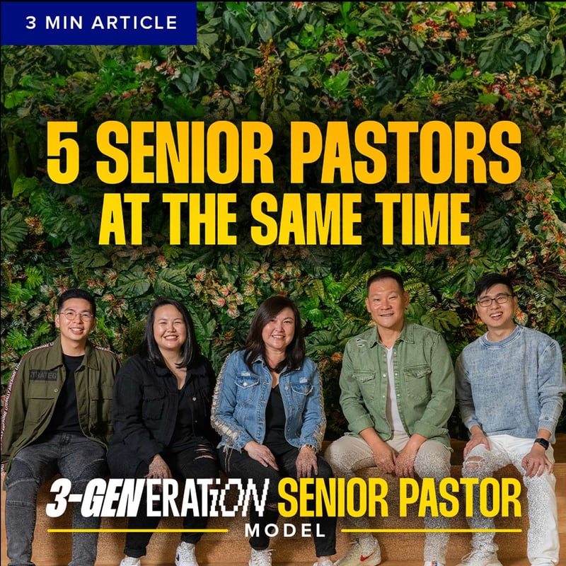 5 Senior Pastors Leading Together